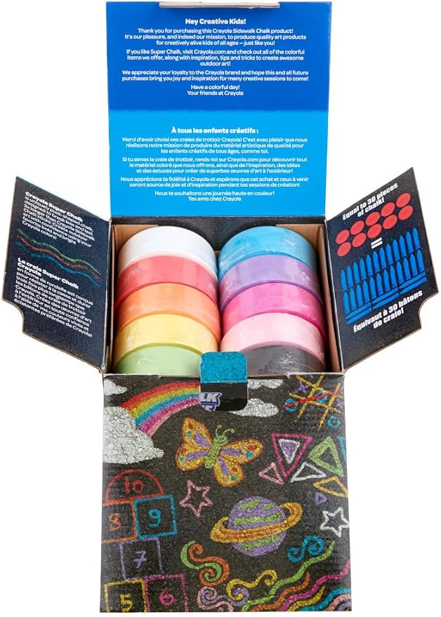 Crayola Washable Sidewalk Chalk - Image 3