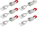 Adjustable Toggle Latch Clamp 4001, 330 Lbs 150Kg Holding Capacity, 4001 Heavy Duty Quick Release Pull Latch Toggle Clamp 6PCS