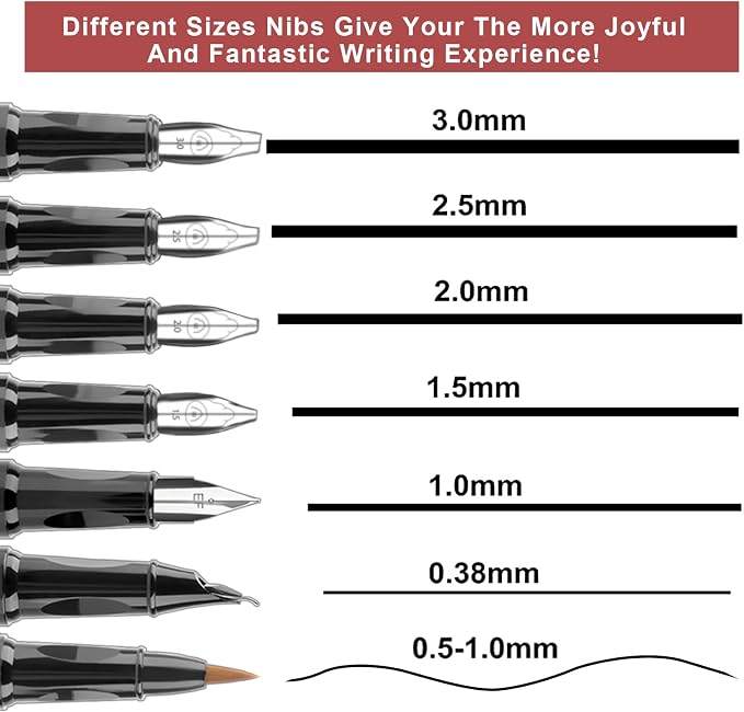 Calligraphy Pen Set, Fountain Pens - Image 3
