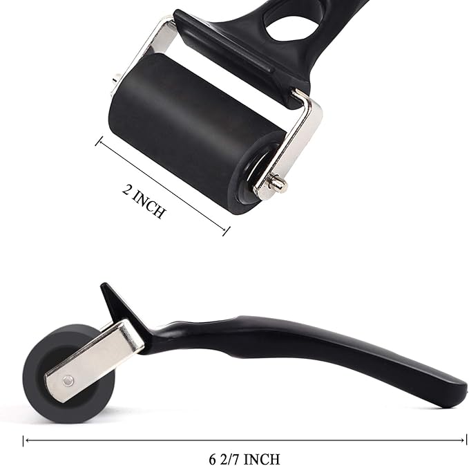 Falling in Art Rubber Roller Brayer - Image 2