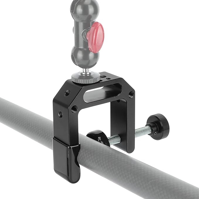 CAMVATE C Clamp(Widen) with Multiple 1/4"-20 and 3/8"-16 Threads (2.25" Neck) - 3305
