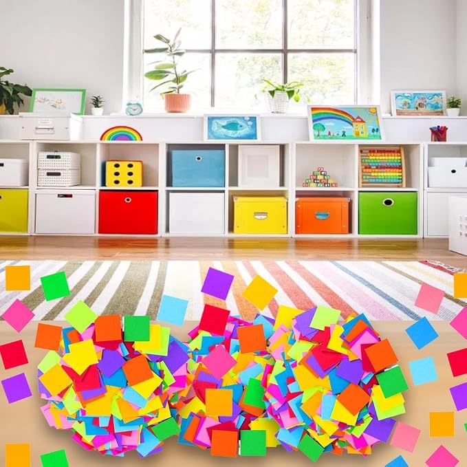 School Smart Spectrum Square Mosaic, 3/4 in - Image 3