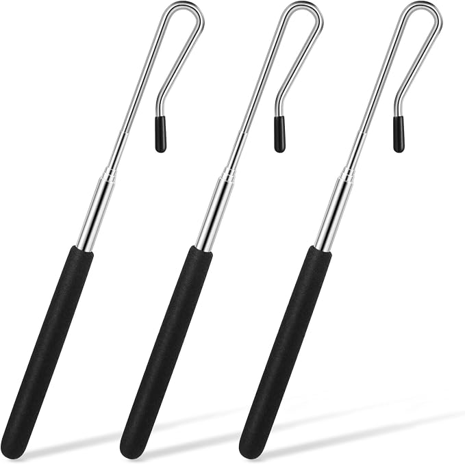 3 Pcs Adjustable Puppet Handles Metal Arm Control Rod Arm Control Stick by ZJoey