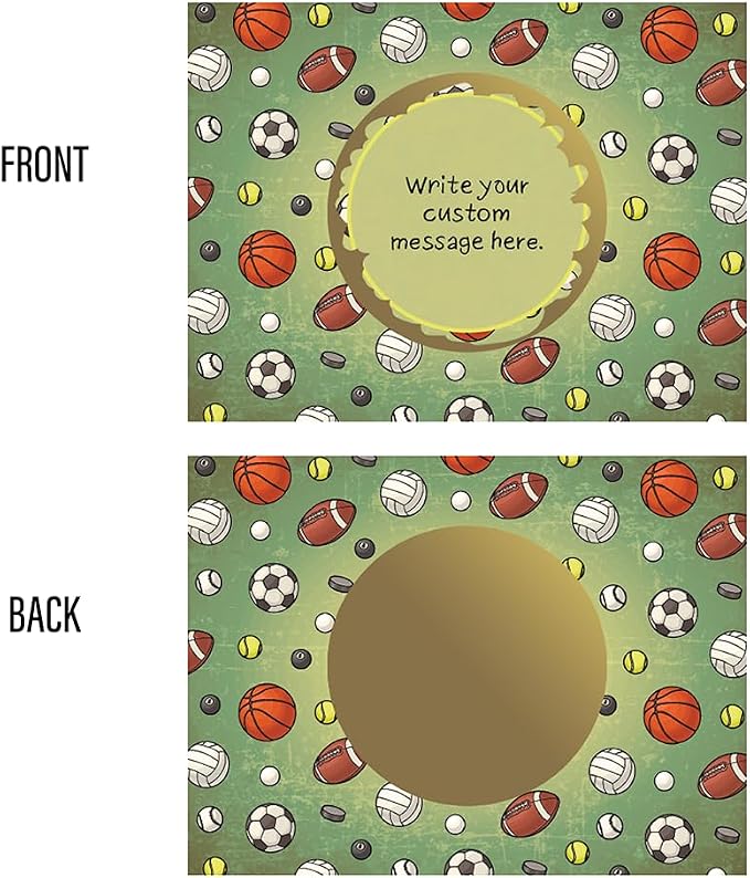 My Scratch Offs 20 Pack Sports Outdoor Activities Design DIY Make your Own - Image 4