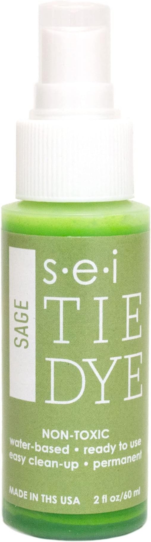 S.E.I. Sage Tie Dye Spray Bottle: 2oz. Non Toxic Fabric Dye Spray, DIY by SEI