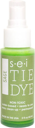 S.E.I. Sage Tie Dye Spray Bottle: 2oz. Non Toxic Fabric Dye Spray, DIY by SEI