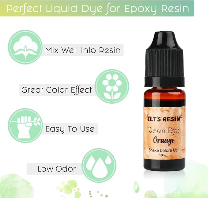 LET'S RESIN 16 Color Concentrated Resin Dye - Image 4