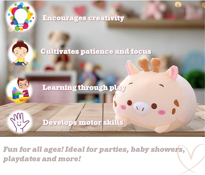 3-Pack 8" Make Your Own Stuffed Animal Kit - Image 2