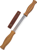 BeaverCraft Draw Knife DK1-4,3" Straight Shave Wood Carving Tools Woodworking Hand Tool Wood Carving Draw Knife (DK1s)