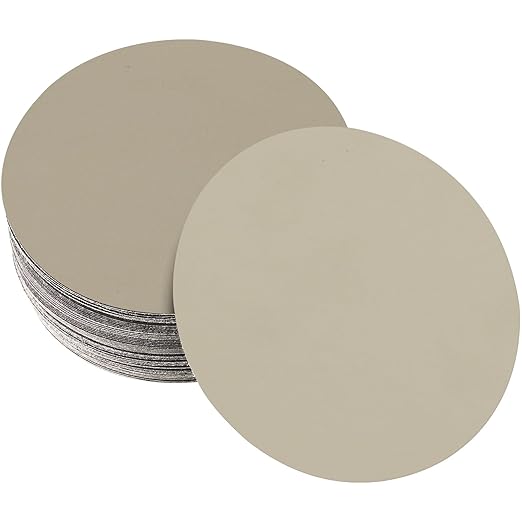 20PCS 6 inch Silicon Carbide Sanding Discs 6000 Grit, Wet Dry Orbital Sander Hook and Loop Sandpaper Disc Ultra Fine Grit, Best for Metal,Automotive Precision Polishing