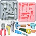 2 Pack Hardware Tools Silicone Mold Set by JOMIHONEY