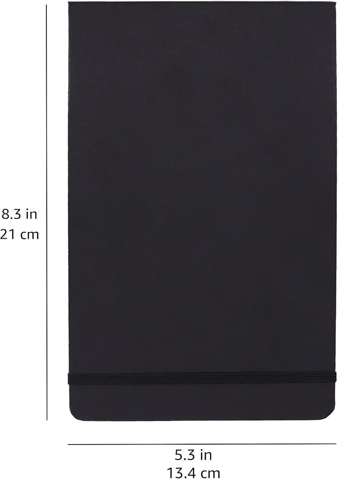 Amazon Basics Art Sketch Book for Drawing and Painting, Thick Paper, 5.25" x - Image 7