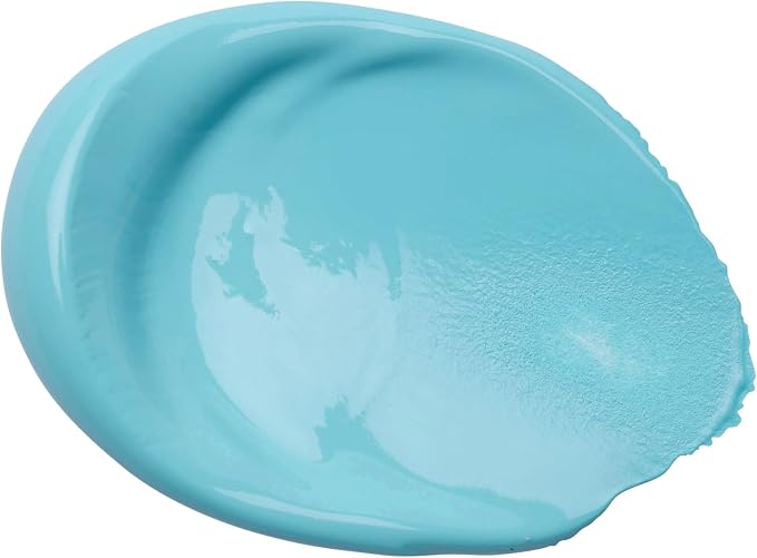 Liquitex BASICS Acrylic Paint, 946ml Jar, Light Blue Permanent - Image 2