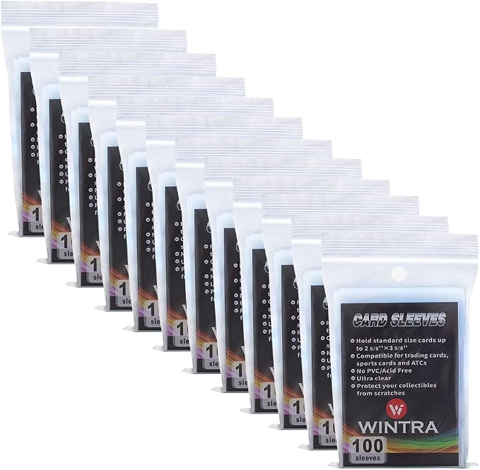 2000 Count Penny Card Sleeves, 2-5/8 x 3-5/8'' Soft Protective Inner Sleeves - Image 5