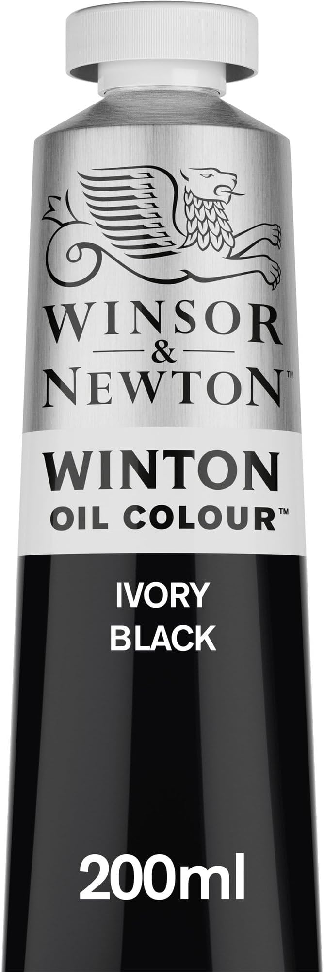 Winsor & Newton Winton Oil Color, 200ml Tube, Ivory Black by WinsorNewton