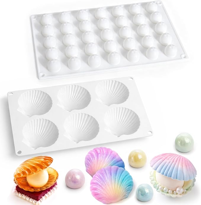 Juome Shell Shaped Silicone Molds by Juome