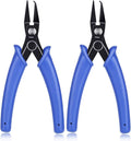 Split Ring Pliers for Jewelry Making, Evatage 2Pcs Jump Ring Opening Pliers for by Evatage