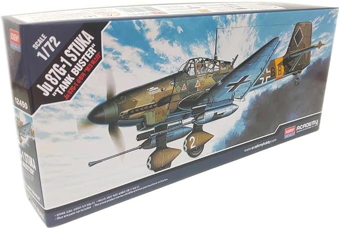 Academy JU87G-1 Stuka "Tank Buster" Model Kit by GashinaStory