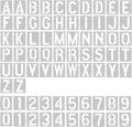2 Pack - 3 Inch Letter Stencils Set, 72 Reusable Stencils by Vomulato