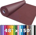 PerkHomy Wine Red Kraft Paper Roll 48" x 1 by PerkHomy