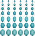 arricraft About 108 Pcs Synthetic Turquoise Cabochons, 7 Sizes Dyed Flat Back by ARRICRAFT