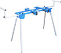 Miter Saw Stand, Universal Light Weight Portable 440 Lbs Max Load Capacity, with Quick Release Tool Mounting Brackets, Fits Most Table Saws