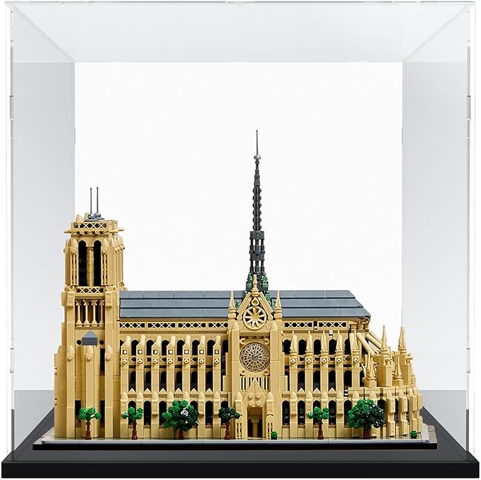 DuvinDD Acrylic Display Case for Collectibles Large Clear Lego Display Case - Image 2