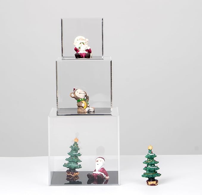 Clear Acrylic Simple Self-Assembly Display Box - Image 5