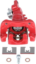 SCITOO Rear Left Brake Caliper With Bracket 19-B2069 Red Compatible For Acura TSX 2004-2008 For Honda For Accord 1998-2007