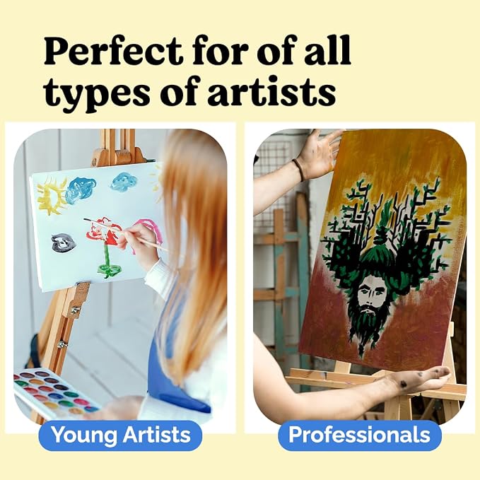Chalkola Paint Canvas Panels 9x12 inch - Image 7