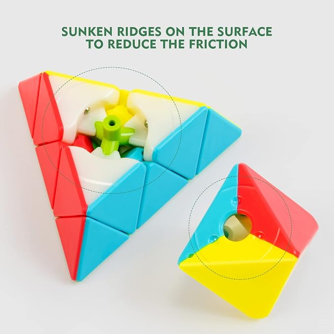 Stickerless Pyraminx Speed Cube - Image 4