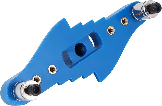 Woodworking Drilling Marking Tool Dowel Jig Center Scriber Line Offset Ideal for Precise Hole Positioning ABSIron