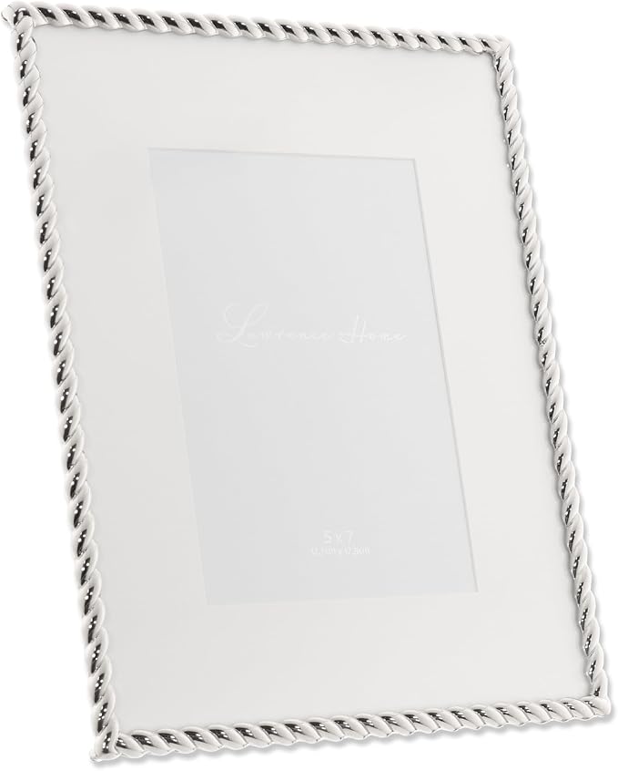 Lawrence Frames Silver Metal Rope 8x10 Matted - Image 4