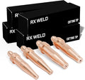 RX WELD 3-101 Series Acetylene V-Style Cutting Torch Tips - Sizes 0-3, Fit V-Style Light/Medium Duty Torch