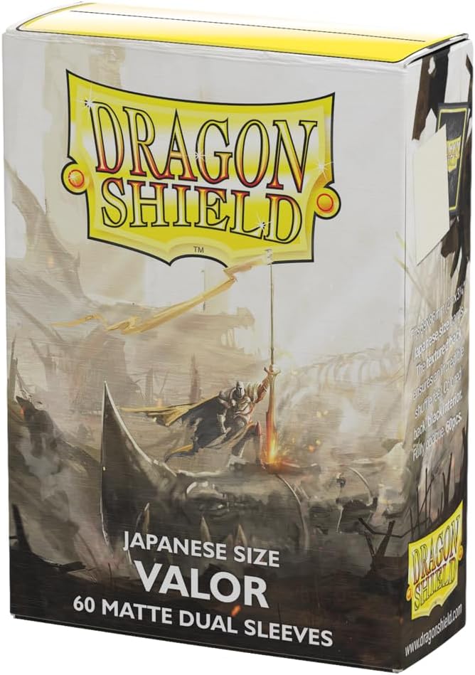 Dragon Shield - Matte Dual - Japanese Size Card Sleeves | 60 CT - Smooth & by DragonShield