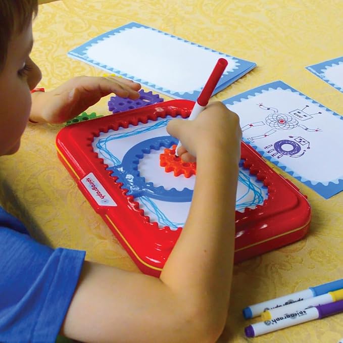 Spirograph Jr. — Jumbo Sized Gears Classic Retro Toy - Image 2