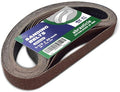 21 Pcs 1-1/2 x 30 Inch Assorted Aluminum Oxide Sanding Belt - 40/60/80/120/150/240/400 Grit