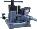 KAKA INDUSTRIAL Universal Bender, 120 Degree Manual Metal Bender, Strip Steel, Flat Steel, Round Steel, Angle Steel Rod Bender, Hot and Cold, Bar Bending Machine with Detachable Bending Lever UB-100A