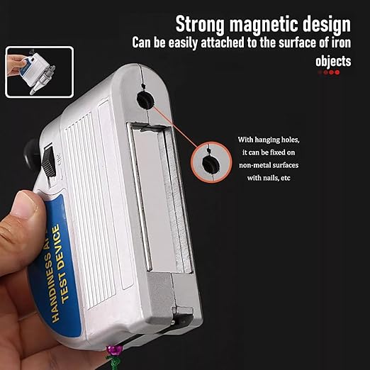 Retractable Plumb Bob, Automatically Stretch Line Quickly Stabilize Magnetic Retractable Plum Bob, for Construction Industry Assignments with 19.7 Ft Auto Recoil Cord & Quick-Stabilizing (2 Pcs)