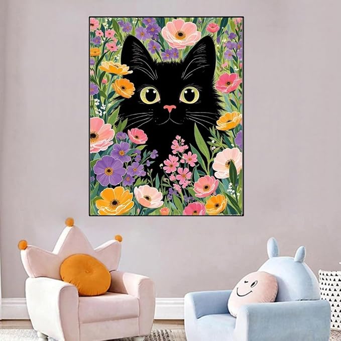 Animal Cat Stamped Cross Stitch Kits - Image 4