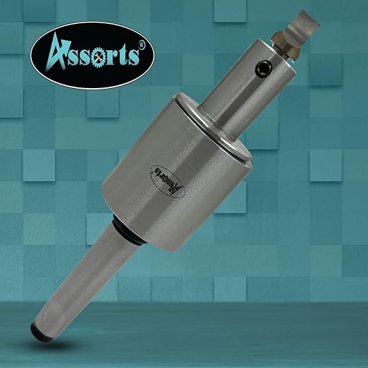 ASSORTS Precision Rotary Broach with MT-2 Shank (M-10/1.5” Drawbar Thread) and H.S.S Square Punch 7 Pcs– Ideal for CNC, Lathe, Milling & Drilling Machines