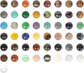 Wholesale Lot Multi-color Gemstone Round Oval Cab Cabochon by Justinstones