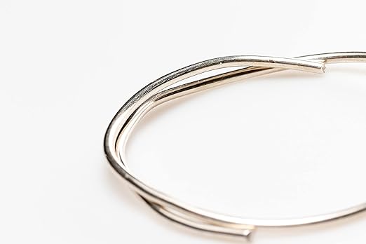 925 Sterling Silver Wire, 10 Gauge, Half Hard, 1FT by CRAFT WIRE | Sterling - Image 2