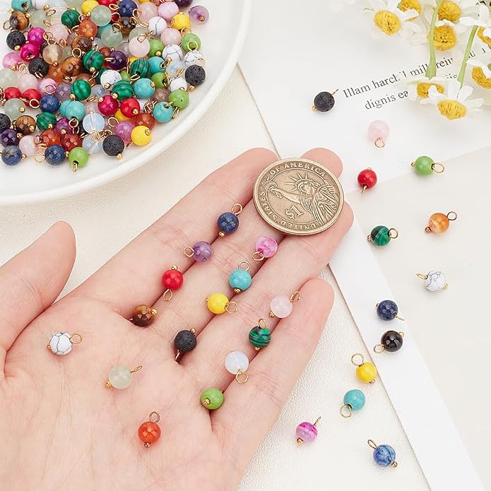 PH PandaHall Natural Gemstone Pendants & Charms - Image 3