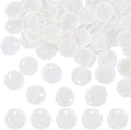 SUNNYCLUE 1 Box 100Pcs Shell Charms Seashell Charm Capiz Shells 15mm Flat Round by SUNNYCLUE