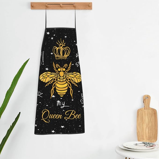 Apron Cooking Chef Work Shop Women Men Baking Decorations Painting Bbq Grilling - Image 7