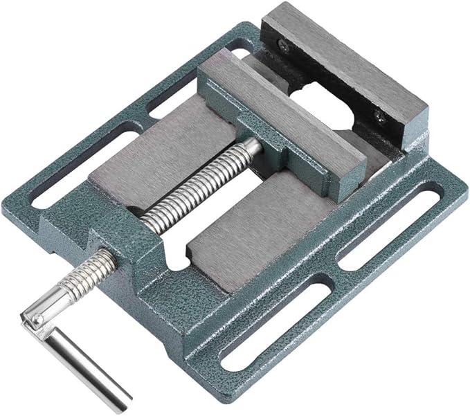 6 Inch Opening Size Drill Press Vice, Heavy Duty Machine Vise Tool for Milling and Drilling