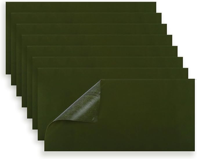 8PCS 7.8x3.9 inch Nylon Repair Patch Self-Adhesive Fabric Patch Down Jacket Repair Patches for Puffer Jackets Tenacious Tape Polyester Waterproof Lightweight Tent Repair Patch Kits for Clothes Bag