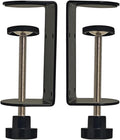 3 inch C-Clamp with Four Small Holes in the back, 2-Pack Adjustable Desk C Clamps for Range 0.35"~3.37", Versatile Clamp for Brake, Parts Assembly, Fastening, Welding, Woodwork, Metal Work