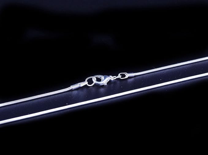 24pcs Chains for Jewelry Making 20 Inch 925 Sterling Silver Plated 1.2mm DIY - Image 5